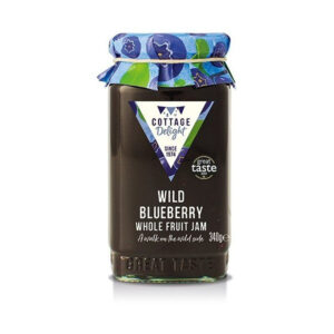 Cottage Delight Wild Blueberry Whole Fruit Jam 340gr