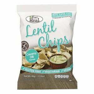 Eaτ Real Creamy Dill Lentil Chips 40gr