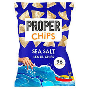 Proper Sea Salt Lentil Chips 85gr