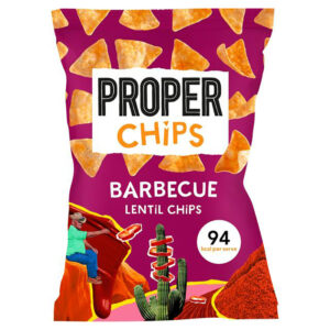 Proper Barbecue Lentil Chips 85gr