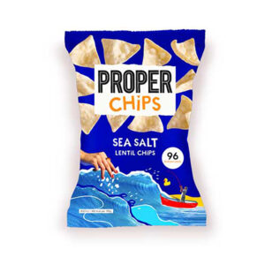 Proper Sea Salt Lentil Chips 24gr