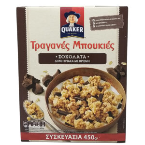 Quaker Traganes Mpoykies Dark Choco 450gr