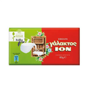 ION Milk Chocolate With Stevia 60gr