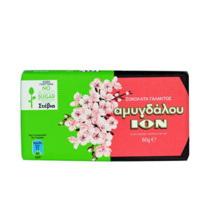 ION Milk Chocolate Stevia Almond 60gr