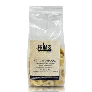 Primes Bio Banana Chips 150gr