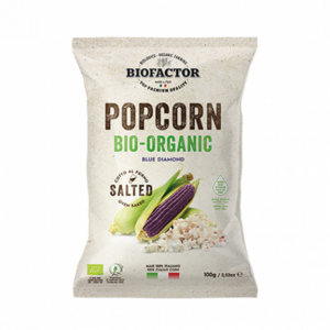 Organic Blue  Popcorn Salted 100gr