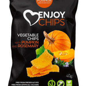 Enjoy Chips Pumpkin and Rosemary 40gr