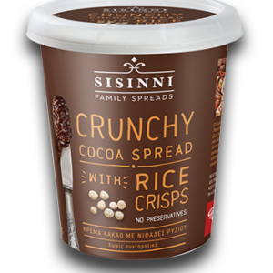 Sisinni Crunchy Cocoa Spread With Rice Crisps 400gr
