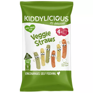 Kiddylicious Veggie Straws Multi 4X12gr (48gr)