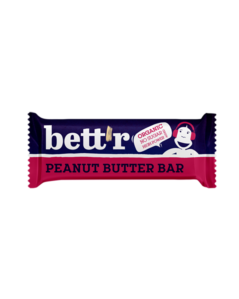 Bettr Bio Peanut Butter Bar 30gr