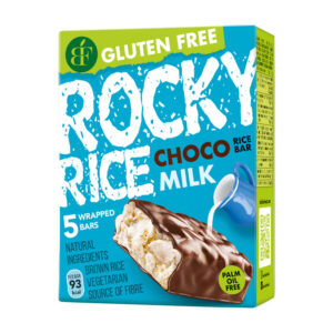 Rocky Rice Rice Bars with Milk Chocolate 5x18gr