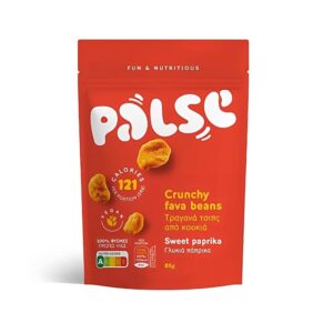 Palse Crunchy Fava Beans-Sweet Paprica 85gr