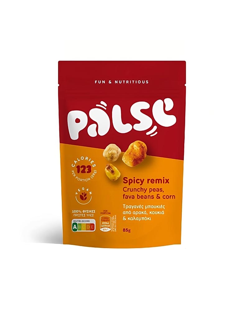Palse Spicy Remix Fava Beans,Peas and Corn 85gr