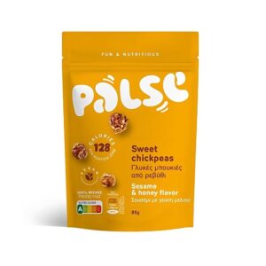 Palse Sweet Chickpeas - Sesame and Honey Flavor 85gr