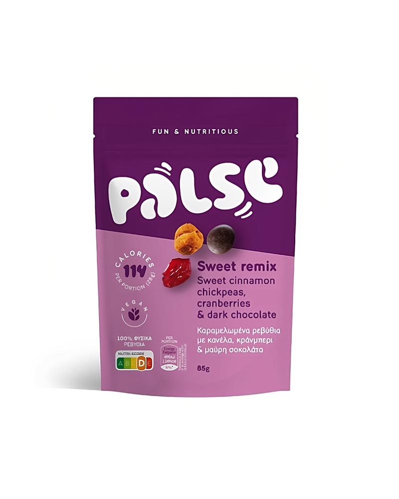 Palse Sweet Remix Cinam,Chickpeas,Granb,Dark Choc 85gr