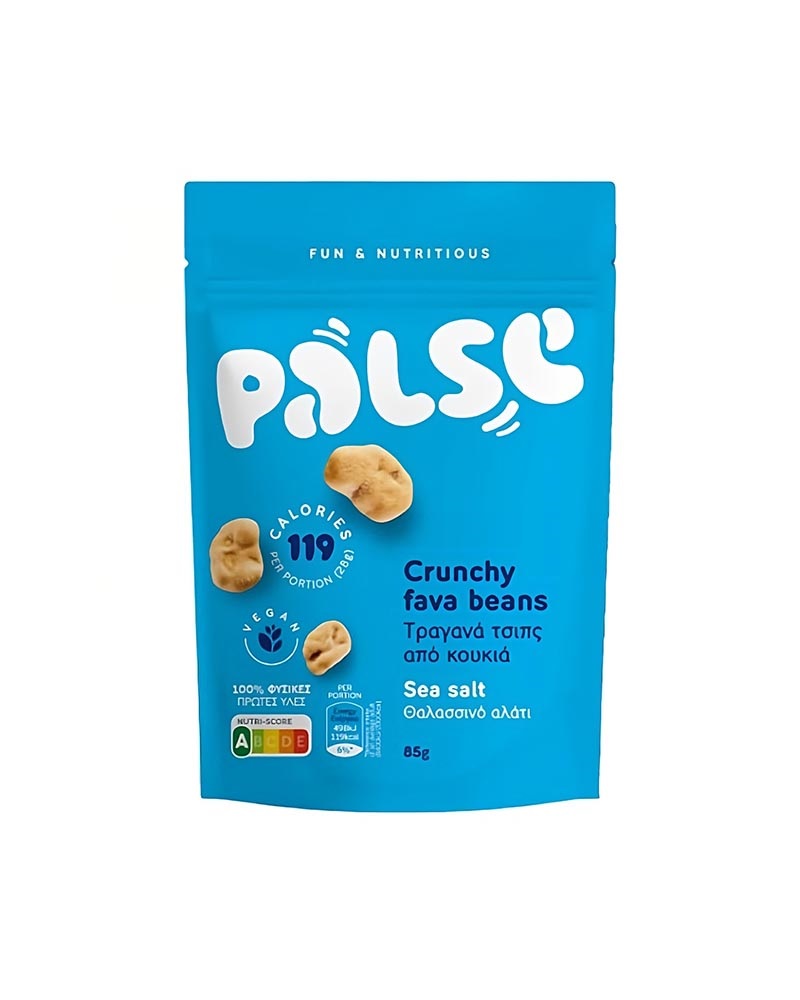 Palse Crunchy Fava Beans-Sea Salt 85gr