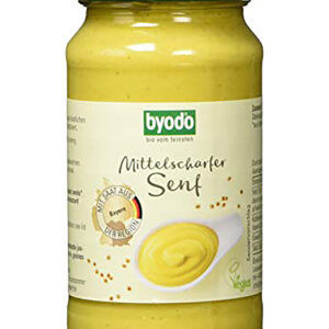 Byodo Organic Medium Hot Mustard 200ml