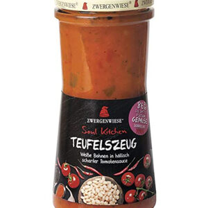 Zwergenwiese Soul Kitchen Vegetables and White Beans Sauce 420gr