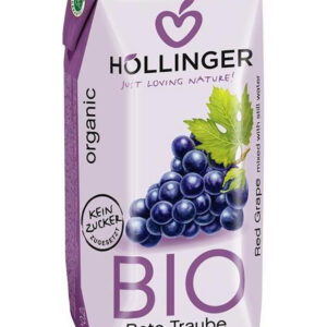 Hollinger Bio Red Grape Juice 200ml