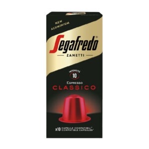 Segafredo Espresso Classico 10X Coffee Capsules 51gr