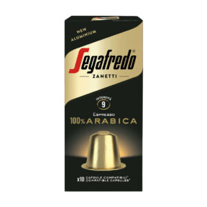 Segafredo Espresso Arabica 10X Coffee Capsules 51gr