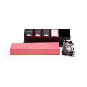 Dammann Gift Set - Conffret Promenade Rose 4 Btes 30gr + 1 Infuseur